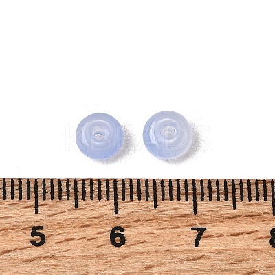 Baking Paint Imitation Jade Glass Beads DGLA-C005-A01-3x6mm-05-1