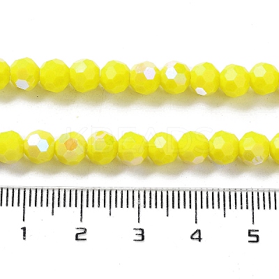 Opaque Glass Beads Strands EGLA-A035-P6mm-L04-1