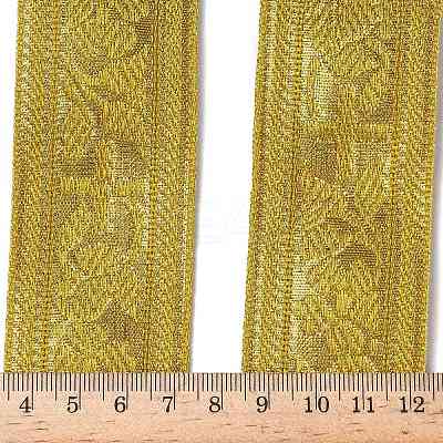 Vintage Jacquard Polyester Ribbon DIY-XCP0003-81-1