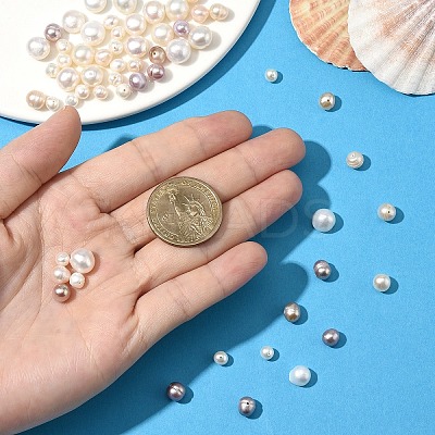 10Pcs Natural Cultured Freshwater Pearl Beads PEAR-YW0001-25B-1