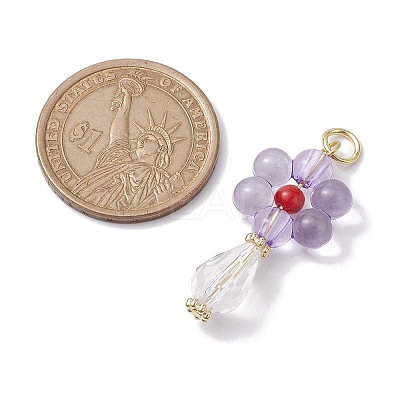 Acrylic Pendants PALLOY-JF02611-1
