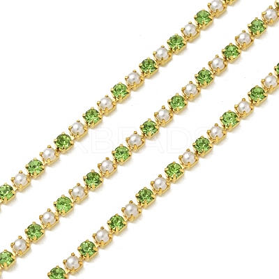 Brass Cup Chains KK-Z087-01G-01-1