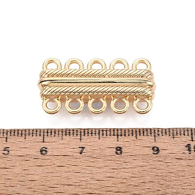 Brass Magnetic Clasps KK-Q074-03G-1