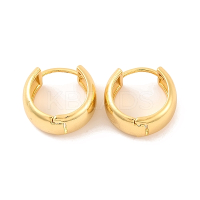 Brass Hoop Earrings for Women EJEW-U015-23G-03-1