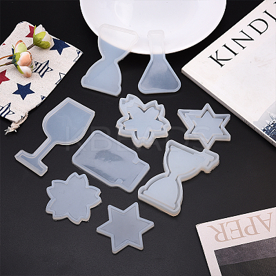 Cup Mat Silicone Molds DIY-SC0007-57-1
