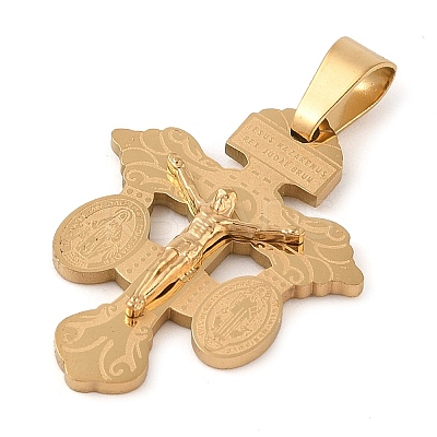 304 Stainless Steel Pendants STAS-C103-02G-01-1