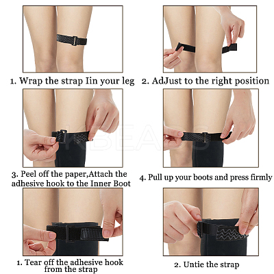 50Pcs Nylon High Boots Strap Off FIND-FH0012-12-1