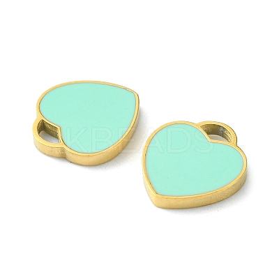 Ion Plating(IP) 304 Stainless Steel Manual Polishing Charms STAS-C075-07G-1