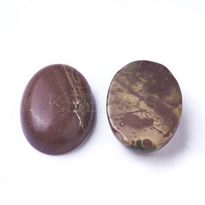 Natural Polychrome Jasper/Picasso Stone/Picasso Jasper Cabochons G-D860-A16-1