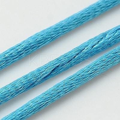 Nylon Satin Rattail Cords NWIR-A003-11-1