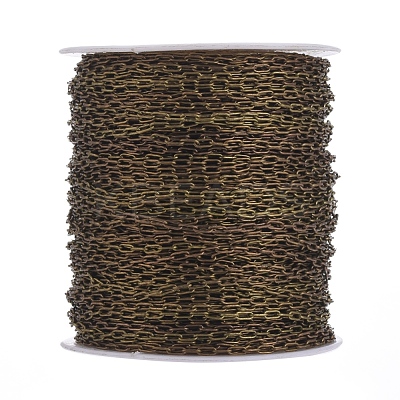 Brass Cable Chains CHC028Y-AB-1