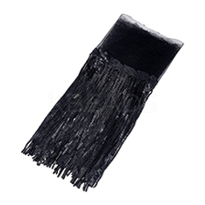 Polyester Tassel Lace Ribbon OCOR-WH0070-175B-1