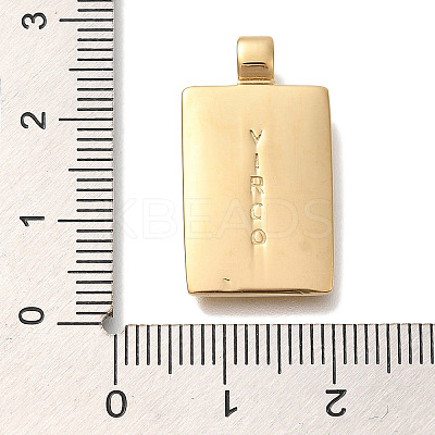 PVD Vacuum Plating 304 Stainless Steel Pendants STAS-S148-31F-G-1