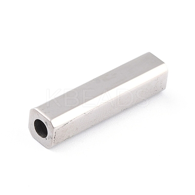 Tarnish Resistant 304 Stainless Steel Magnetic Clasps with Glue-in Ends STAS-F276-05P-1