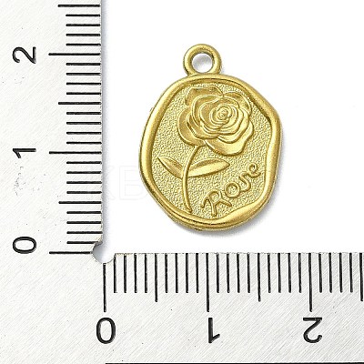 Ion Plating(IP) 304 Stainless Steel Pendants STAS-B058-30B-1