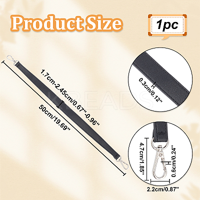 PU Leather Bag Straps DIY-WH0304-689B-1