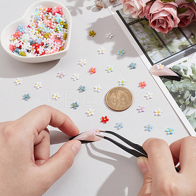 300Pcs Resin Cabochons MRMJ-NB0001-29-1