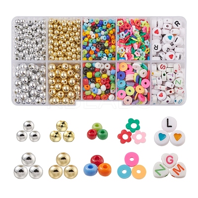 DIY Beads Bracelet Making Kit DIY-YW0005-49-1