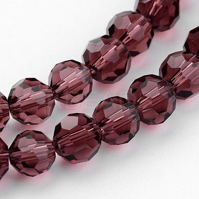 Transparent Glass Bead Strands X-GLAA-G013-10mm-59-1