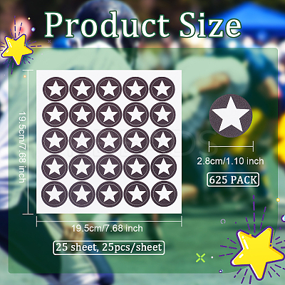 PVC Plastic Waterproof Stickers DIY-WH0386-18B-1