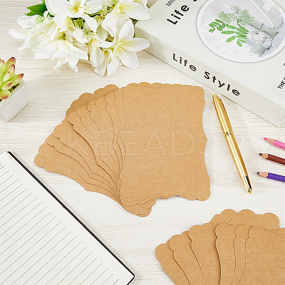 50Pcs DIY Paper Blank Greeting Cards AJEW-CP0010-26A-01-1