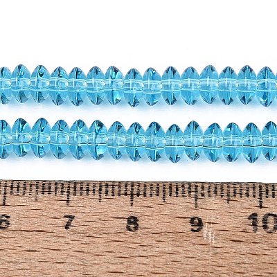 Transparent Glass Beads Strands LS-GLAA-Q113-02A-A07-1