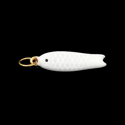 304 Stainless Steel Enamel Pendants STAS-A131-02D-G-1