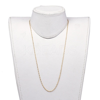 304 Stainless Steel Singapore Chain Necklaces NJEW-JN02662-04-1