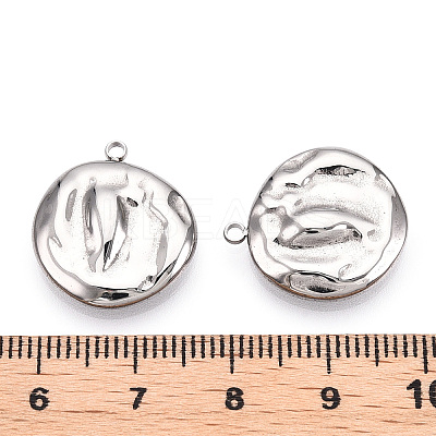 Non-Tarnish 304 Stainless Steel Pendants STAS-T064-12P-1