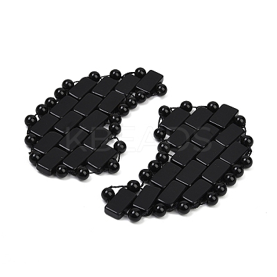 Natural Obsidian Eye Patches G-D301-A02-1