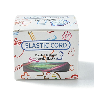 25M Segment Dyed Round Elastic Cord EW-YW0001-13-1