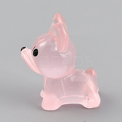 Luminous Resin Dog Display Decorations RESI-CJC0012-30F-1