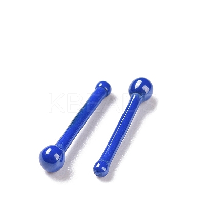 Hypoallergenic Bioceramics Zirconia Ceramic Round Ball Nose Bone Rings AJEW-Z014-04A-1