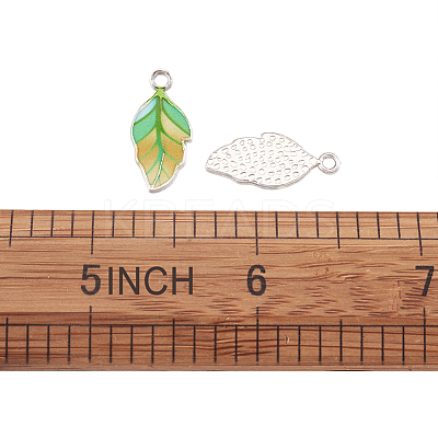 Alloy Enamel Pendants PALLOY-TAC0009-25P-D-1