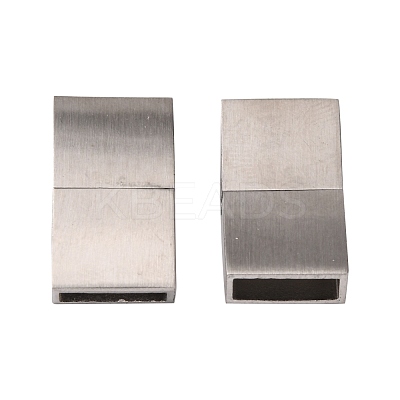 Non-Tarnish 316 Surgical Stainless Steel Bayonet Clasps STAS-G241-21P-1