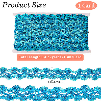 Metallic Braided Lace Trim OCOR-WH20020-23C-1
