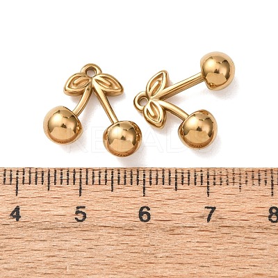 304 Stainless Steel Charms STAS-Z176-01G-06-1