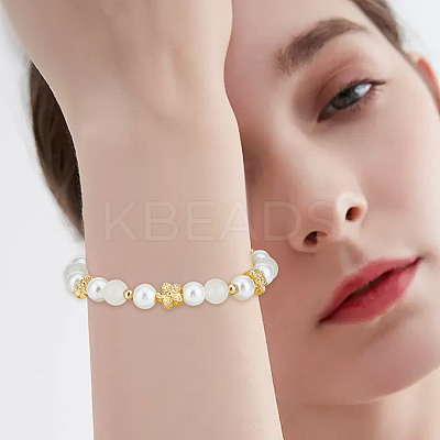 50Pcs 2 Colors Alloy Beads FIND-BBC0003-62-1