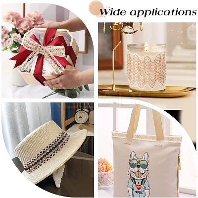 6 Bundles 6 Styles Burlap Ribbon OCOR-OC0001-18-1