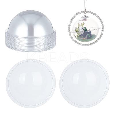 24Pcs Transparent PVC Display Dome FIND-OC0013-55-1