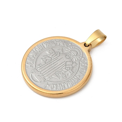 PVD Vacuum Plating 304 Stainless Steel Pendants X-STAS-A053-24B-PG-1