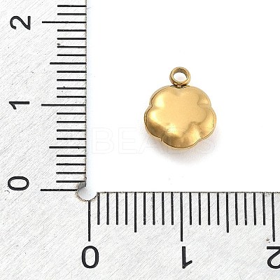 Ion Plating(IP) 304 Stainless Steel Charms STAS-P379-03C-G-1
