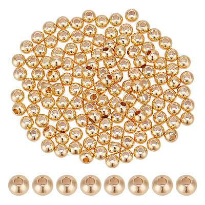 300Pcs Rack Plating Brass Spacer Beads KK-DR0001-27G-03-1
