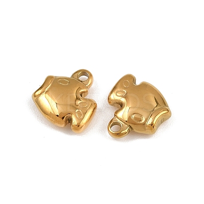304 Stainless Steel Charms STAS-G357-06G-01-1