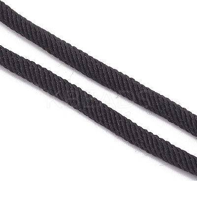 3MM Round Nylon Twisted Cord Slider Bracelet Making AJEW-JB01467-02-1