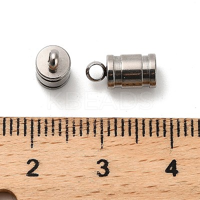 201 Stainless Steel Cord Ends STAS-S167-01D-P-1