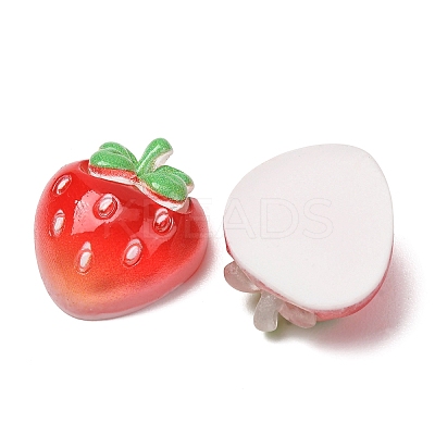 Fruit Theme Opaque Resin Imitation Food Cabochons RE-CBA49A8-03-1