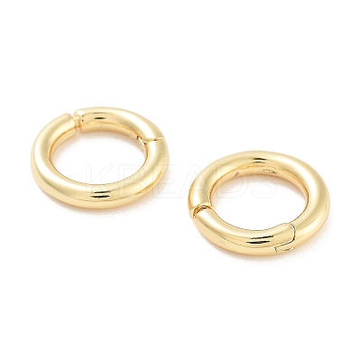 Rack Plating Brass Twister Clasp KK-G512-09B-G-1