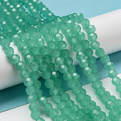 Imitation Jade Glass Beads Stands LS-EGLA-A035-J6mm-D10-1
