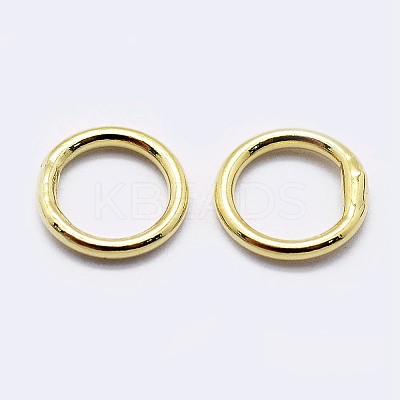 925 Sterling Silver Soldered Closed Jump Rings LS-STER-F036-03G-0.7x6-1